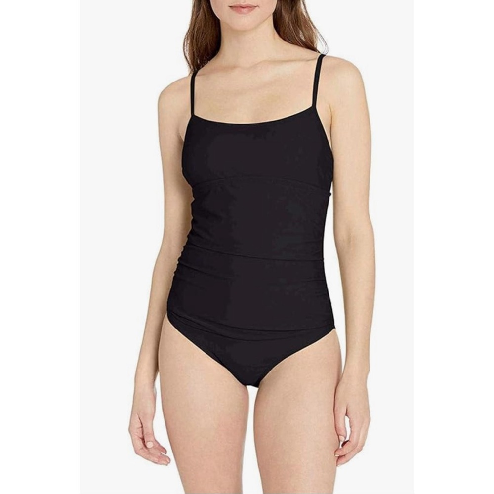 Catalina Black One Piece Bathing Suit